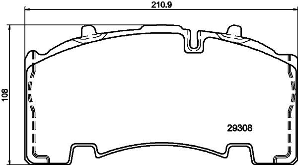 SKIVBROMSBELÄGGSATS DON