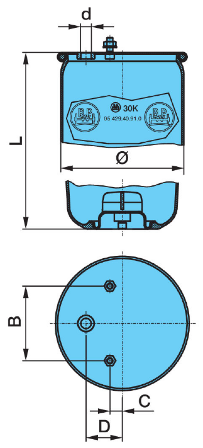 LUFTFJ.BÄLG 30K, 940MB