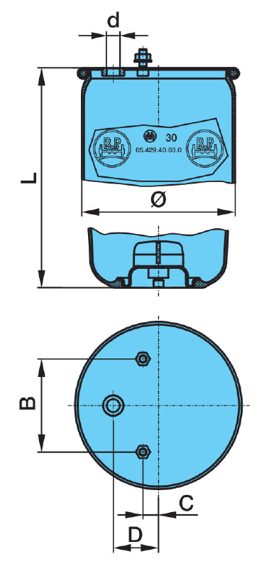 LUFTFJ.BÄLG 30, 941MB