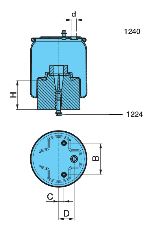 LUFTFJ.BÄLG AL2 30K/0