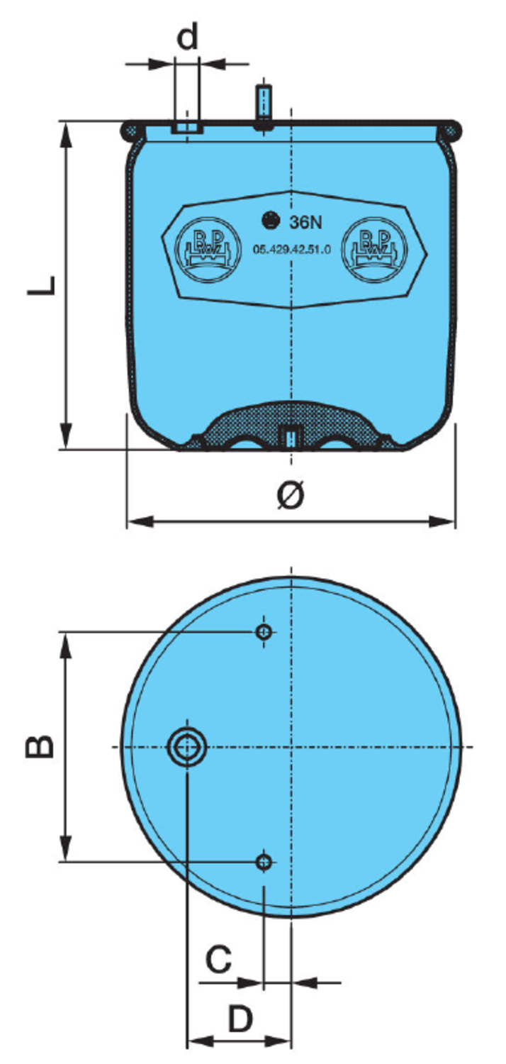 LUFTFJ.BÄLG 36N AL DIRECT