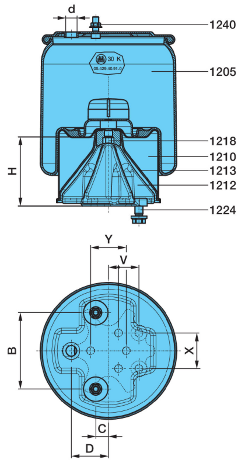LUFTFJ.BÄLG C30K/70