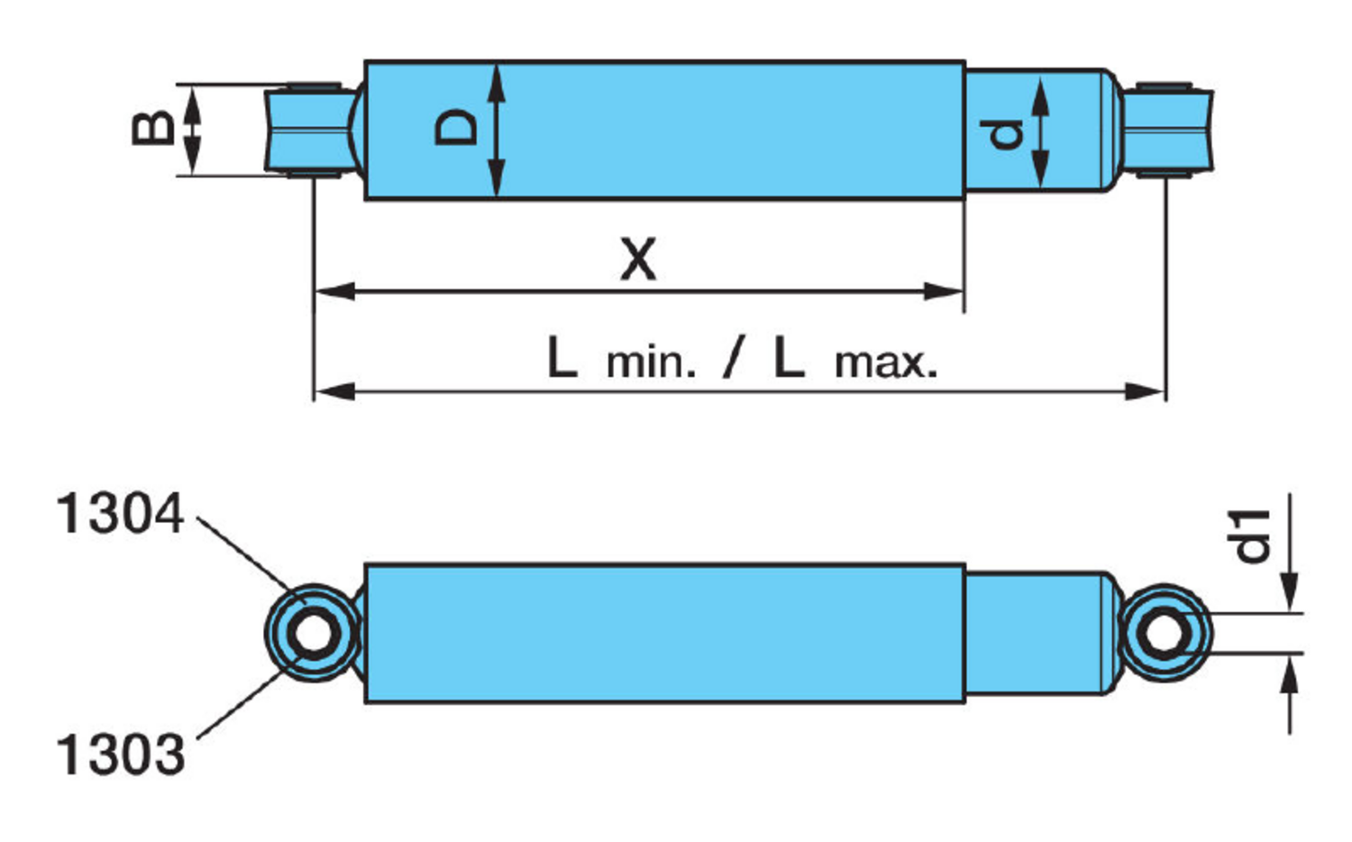 STÖTDÄMPARE 410/675 3,6-