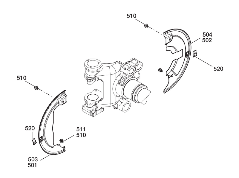 TÄCKPLÅTSATS T. H-LL 8-10t