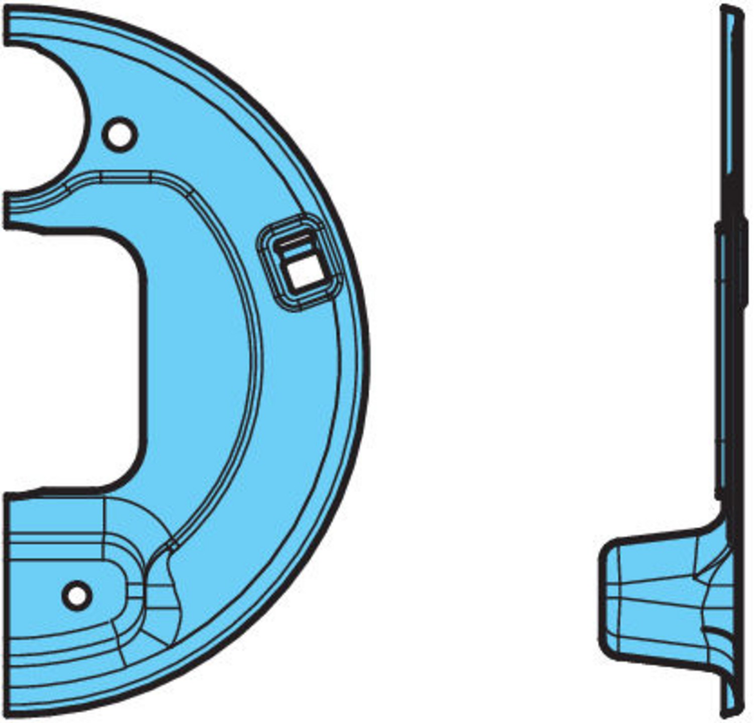TÄCKPLÅT VÄ UNDRE