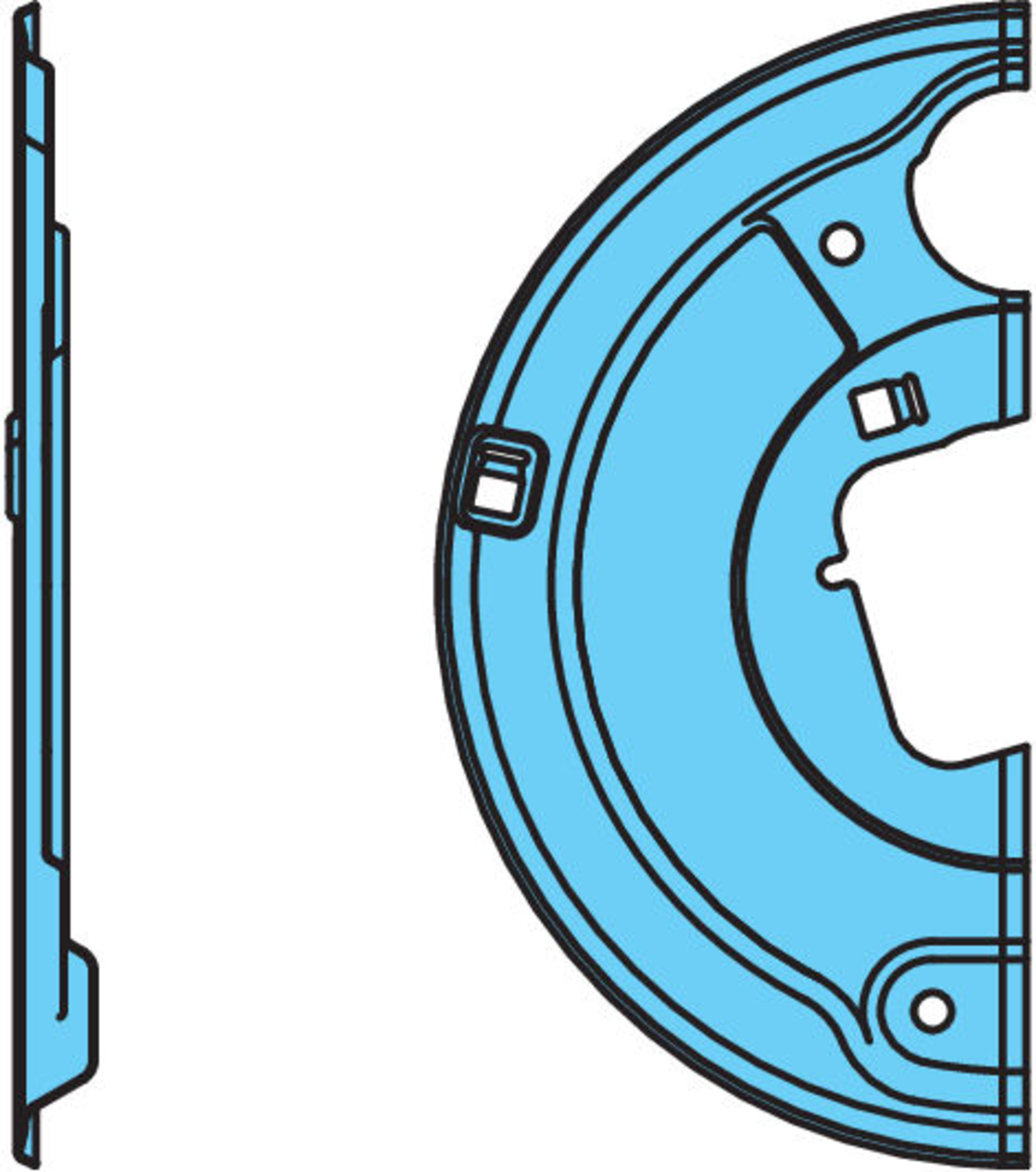 TÄCKPLÅT VÄ ÖVRE #120