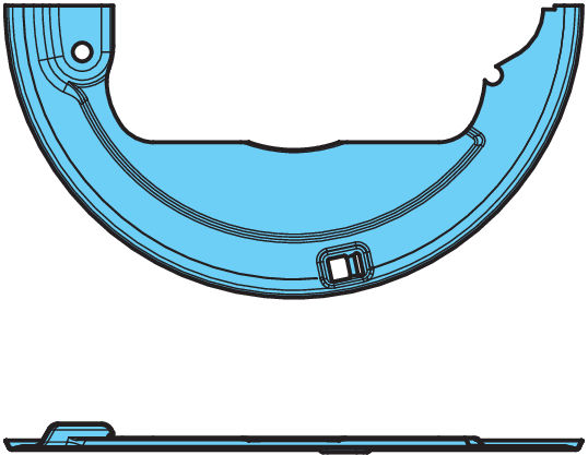 TÄCKPLÅT VÄ FRÄMRE T. H-LL