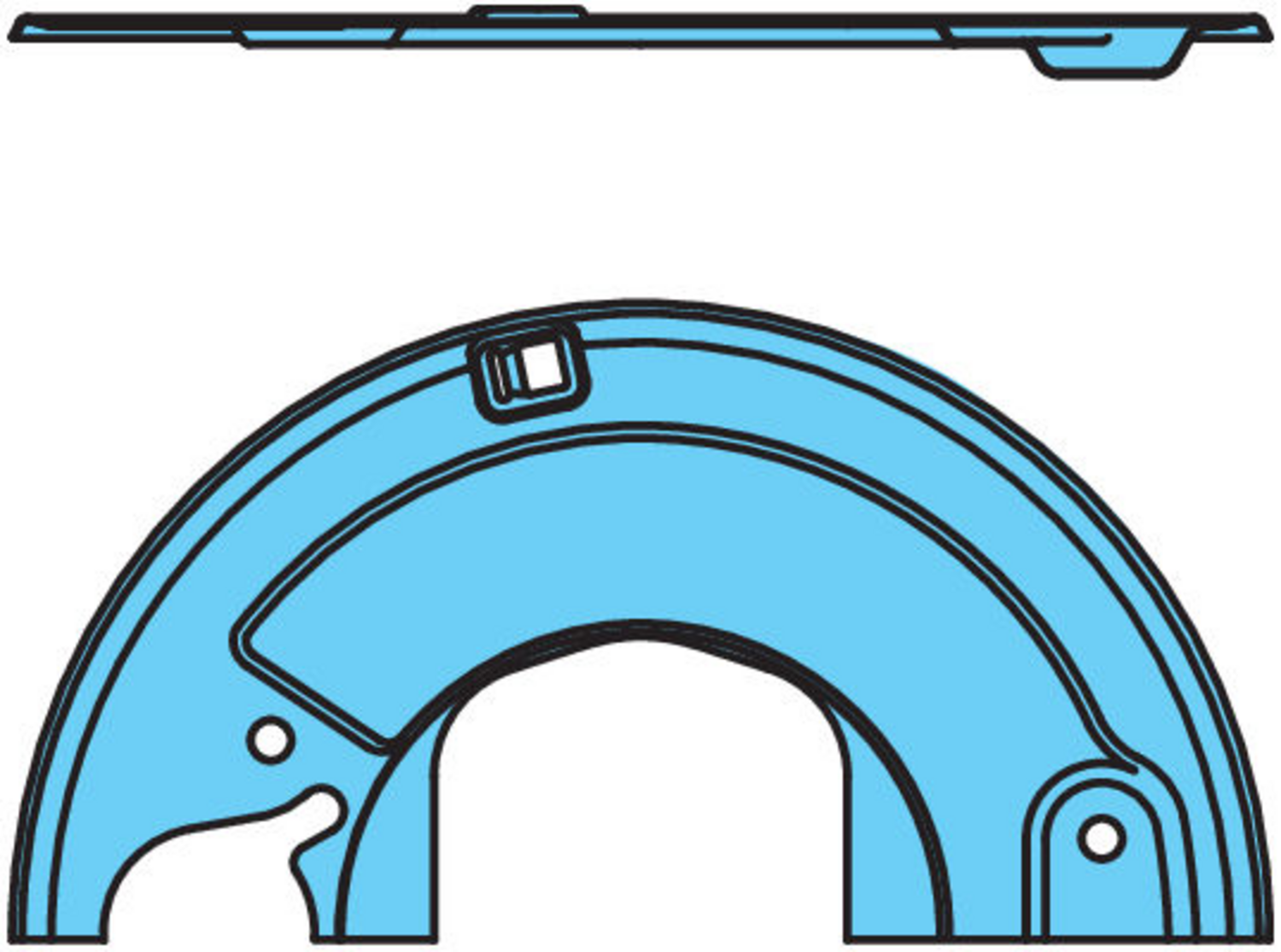 TÄCKPLÅT T. LL SN4218-2
