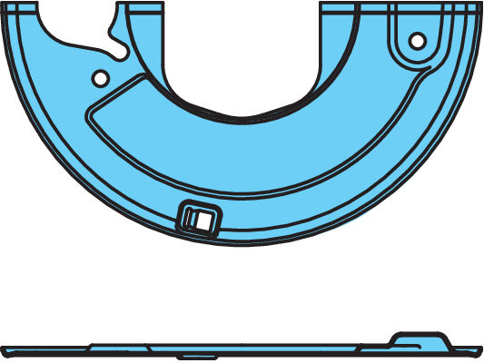 TÄCKPLÅT T. LL SN4218-2