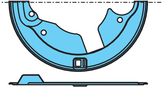 TÄCKPLÅT HÖ BAKRE #120