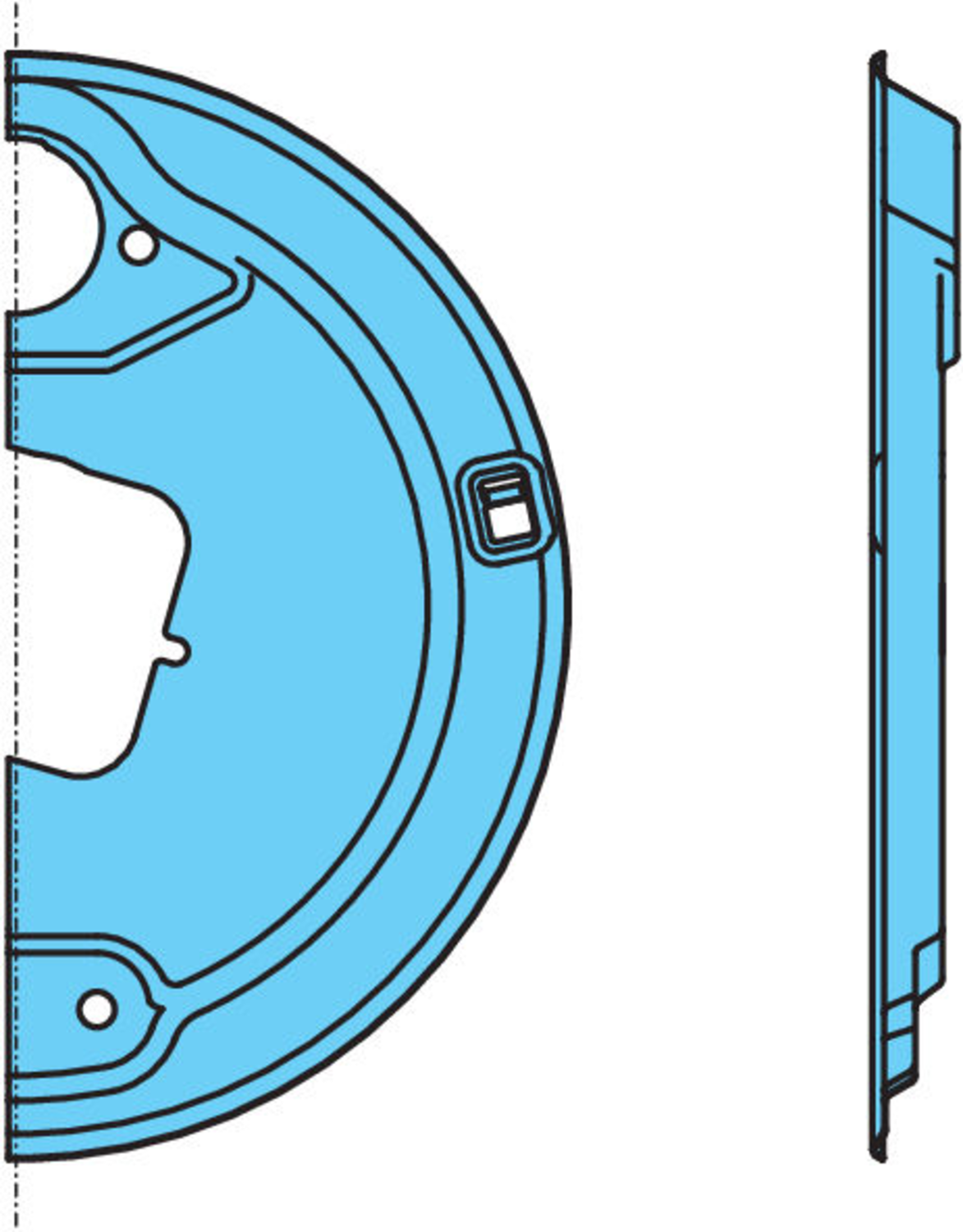 TÄCKPLÅT HÖ ÖVRE #120