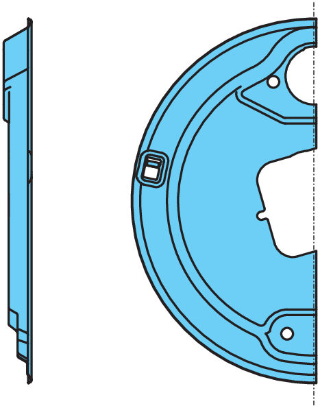 TÄCKPLÅT VÄ ÖVRE #120