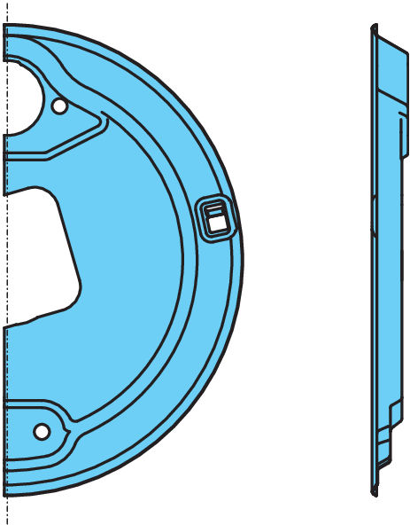 TÄCKPLÅT VÄ UNDRE #120
