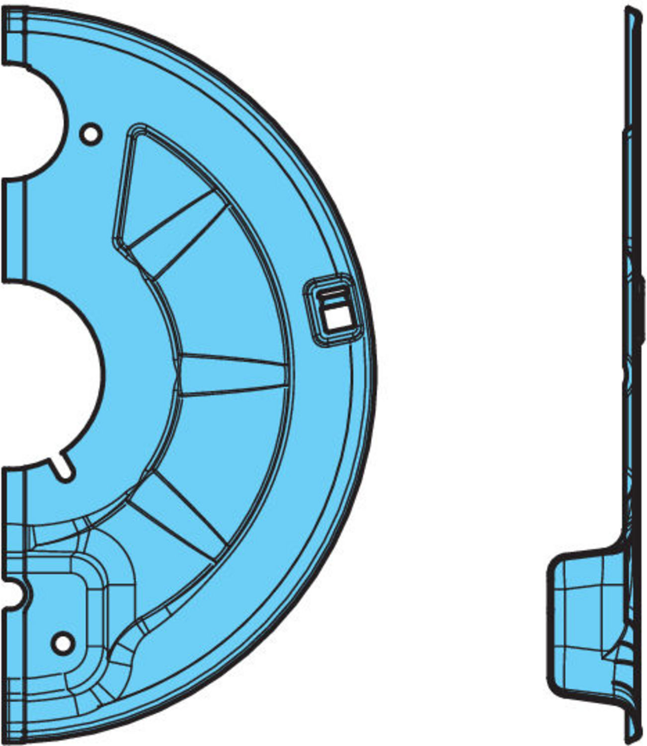 TÄCKPLÅT HÖ ÖVRE D110
