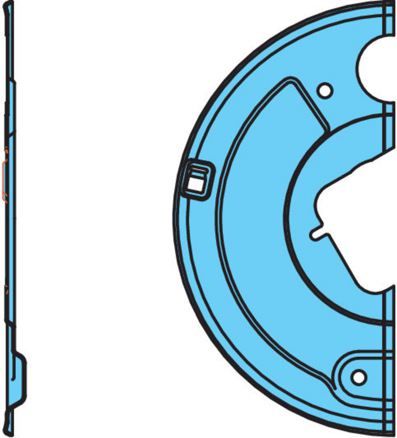 TÄCKPLÅT T. SN4218-1