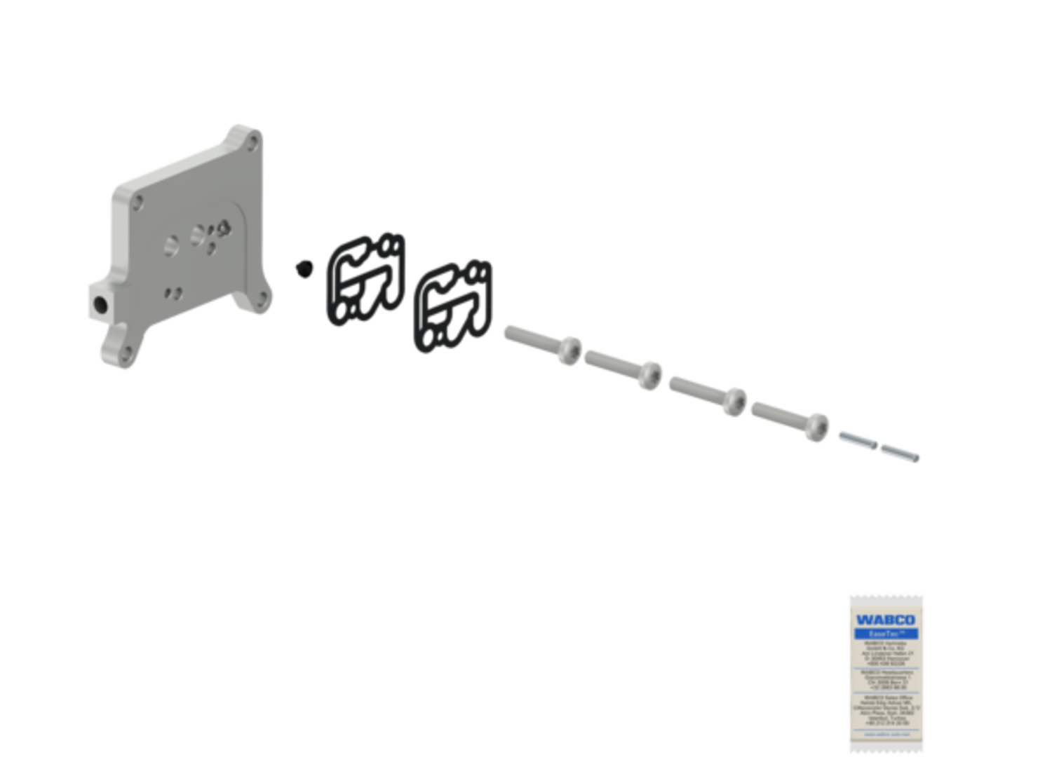 REPSATS MELLANSTYCKE WABCO