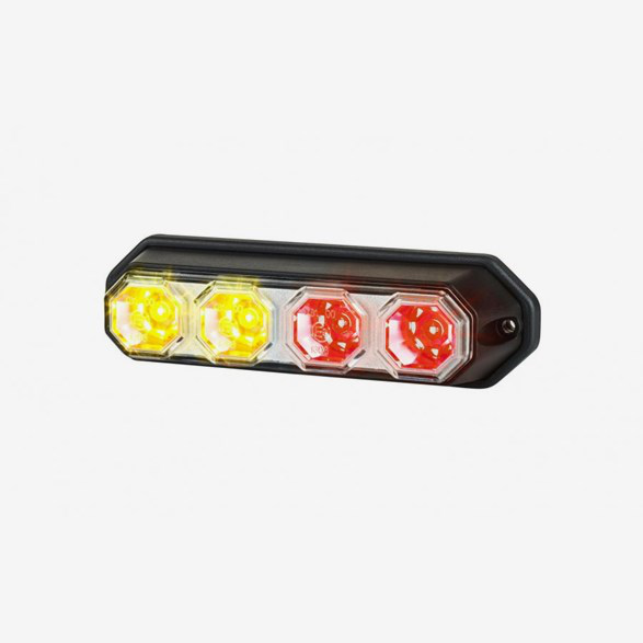 BAKLYKTA LED BLINK, BROMS & BAKLJUS 147*42 MM. DEUTSCH KONT.