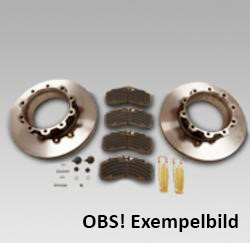 SKIVBROMSSATS TSB3709, 19.5