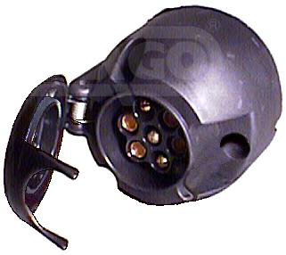 **SLÄPVAGNSKONTAKT 7-POLIG