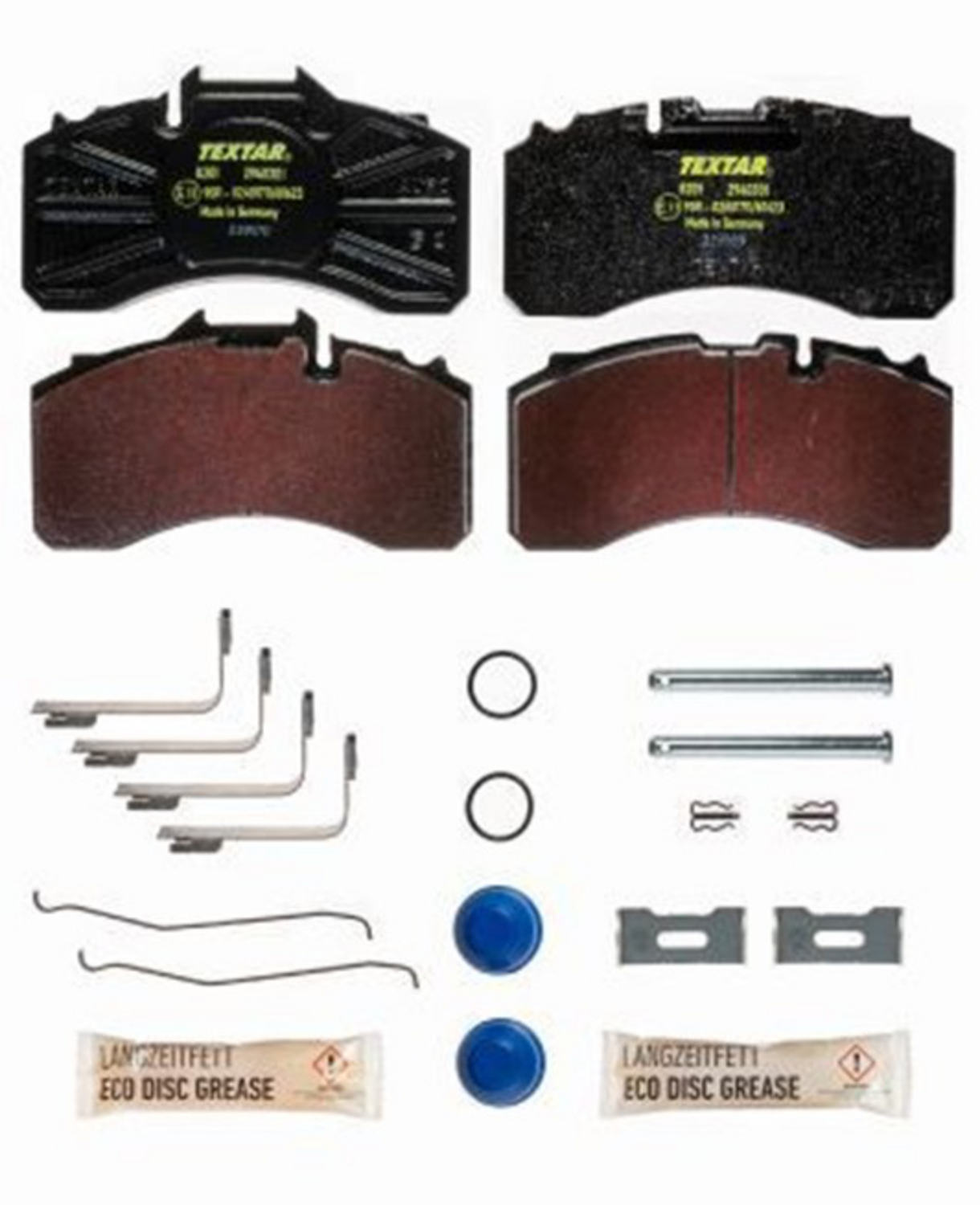 BROMSBELÄGGSATS TEXTAR TS2 4309