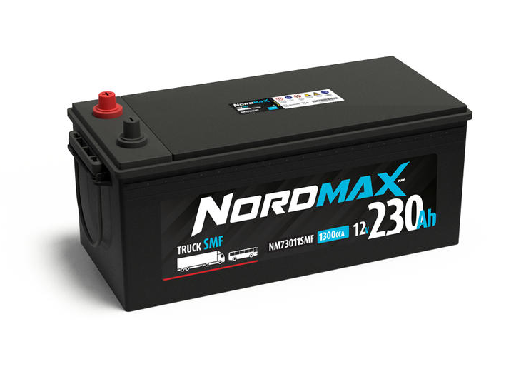 STARTBATTERI NORDMAX 1300 A / 230 Ah