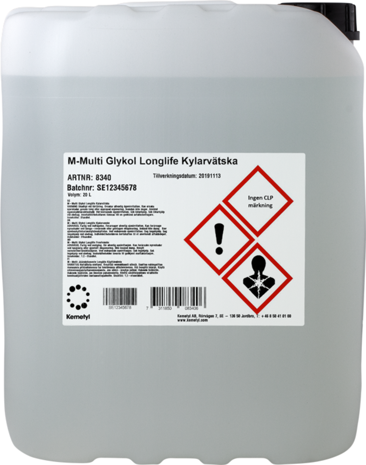 KEMETYL M-GLYKOL 20L