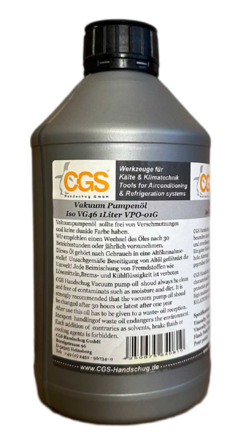 OLJA VAKUUMPUMP ISO VG46