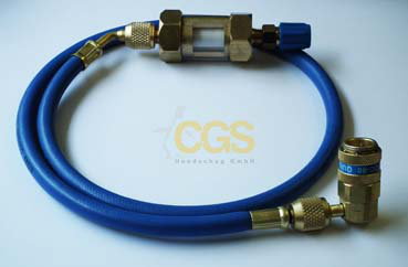 TÖMNINGSSLANG MED FILTER R134a LP
