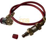 TÖMNINGSSLANG MED FILTER R1234yf HP