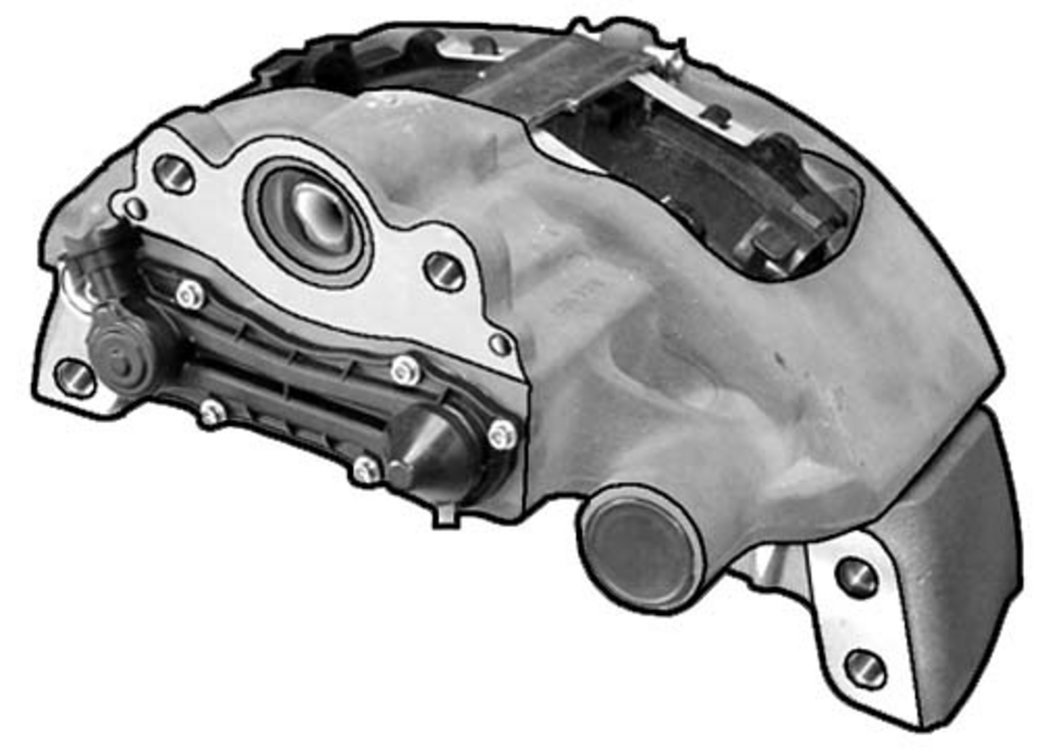 BROMSOK RENOVERAT SL7504 KNORR-BREMSE