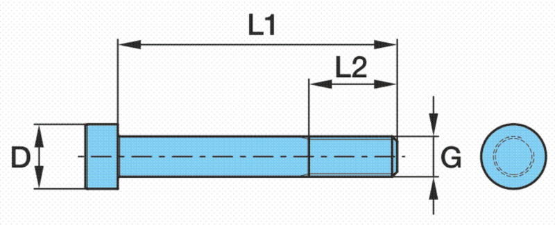 HJÄRTBULT M16x150x2 8.8