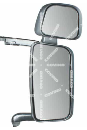 KOMPLETT BACKSPEGEL, HUVUDSPEGEL ELEKTRISKT UPPVÄRMD & JUSTE