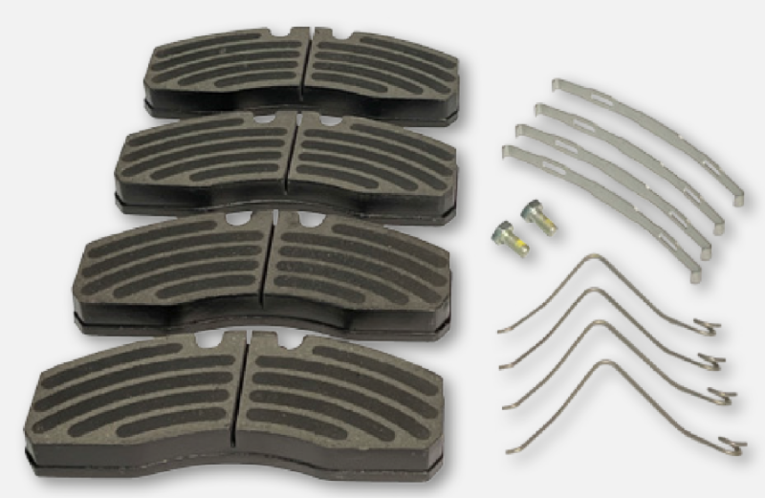 SKIVBROMSBELÄGGSATS MERITOR PPR 4  BEL/STS