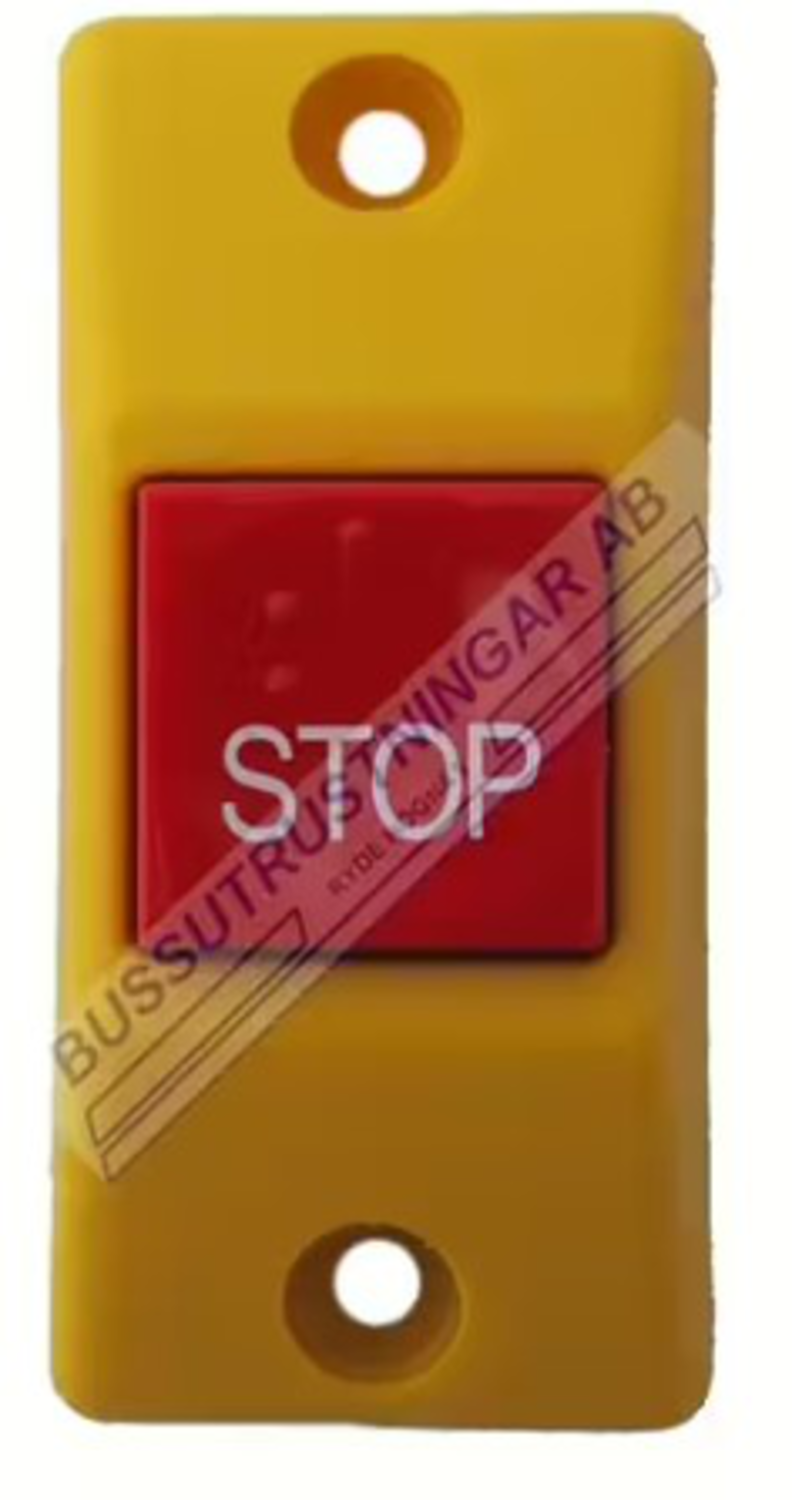 STOPPKNAPP VÄGG, MED BLINDSKRIFT