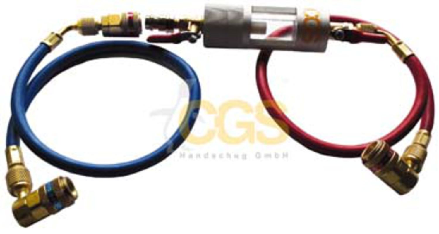 ANALYSGLAS + TÖMNINGSFILTER