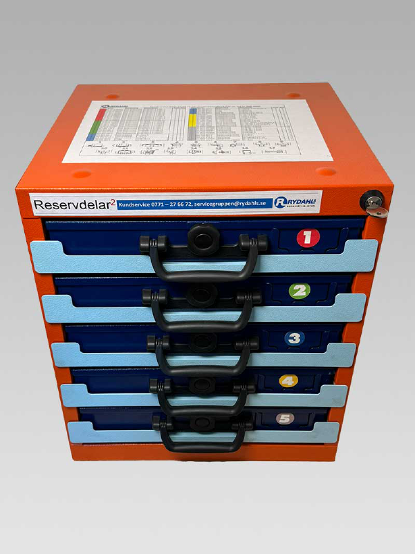 SORTIMENTSKÅP KOMPLETT