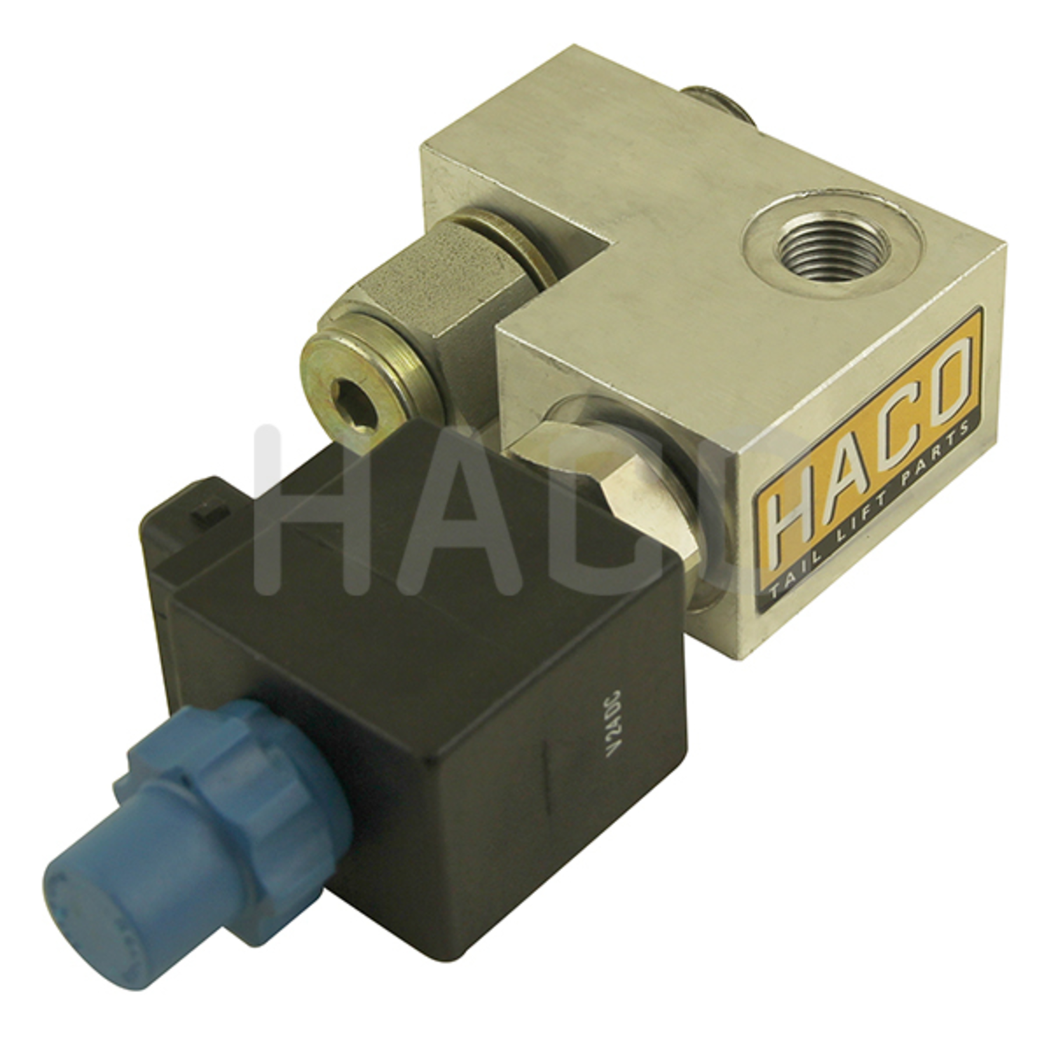 SLANGBROTTSVENTIL 24V HACO