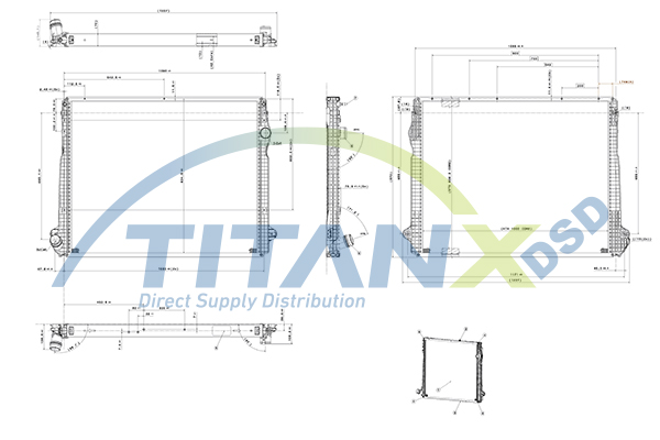 KYLARE TITANX 42X825X1005