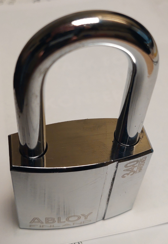 ABLOY PL340 KLASS 3 LÅNG BYGEL