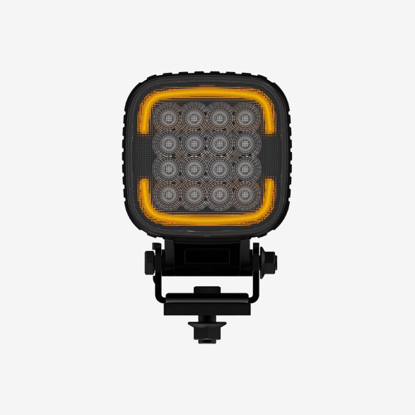 "TRICOLOR XL" ARBETSLJUS 80W MED VARNINGSLJUS R65