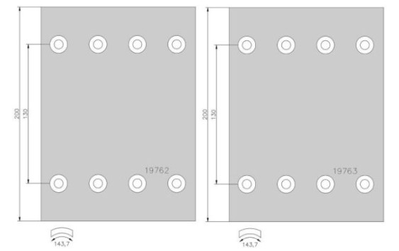 TRUMBROMSBELÄGG AXELSATS