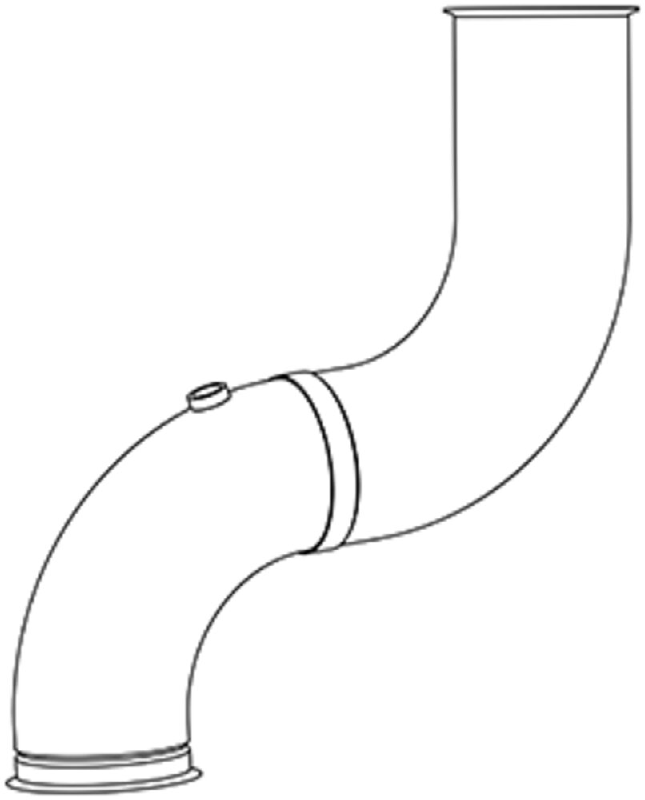 AVGASRÖR MED FLEXRÖR