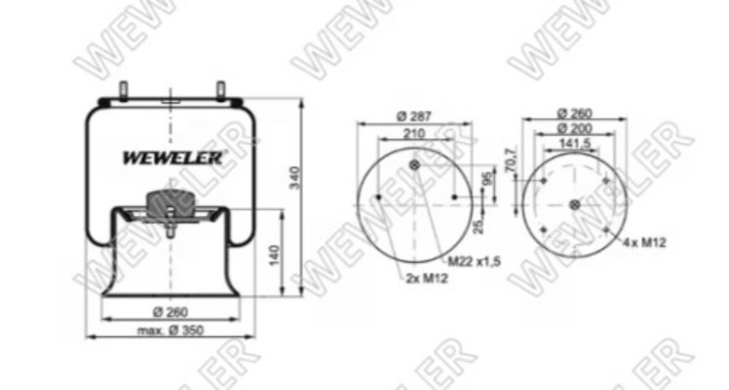 LUFTFJÄDERBÄLG WEWELER