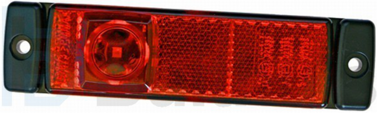 POSITIONSLJUS LED 24V RÖD