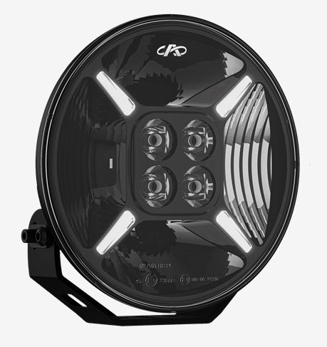 Condor 9" Extraljus Led Med Duo Positionsljus