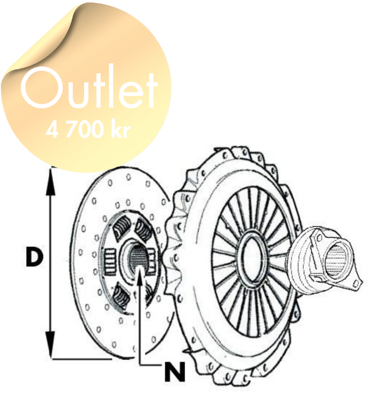 OUTLET - KOPPLINGSSATS