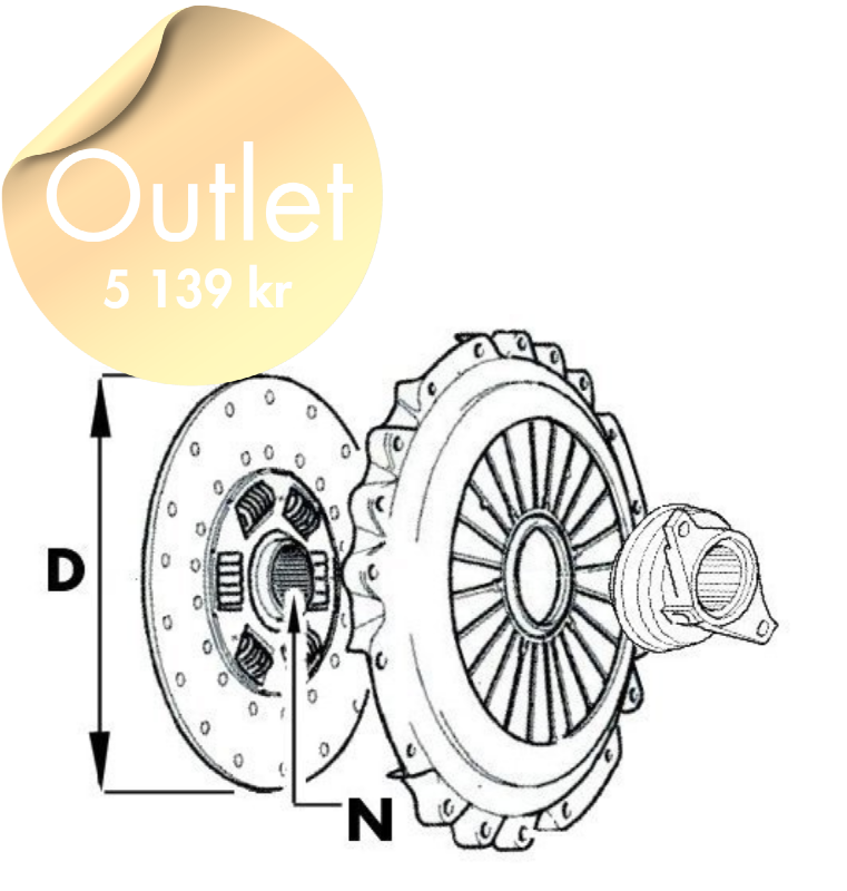 OUTLET - KOPPLINGSSATS