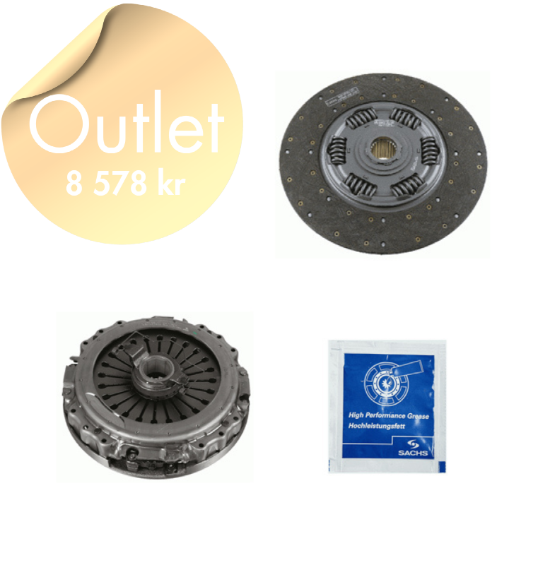 OUTLET - KOPPLINGSSATS