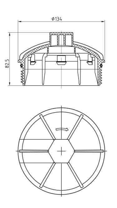 LOCK OLJEFILTERHUS SCANIA