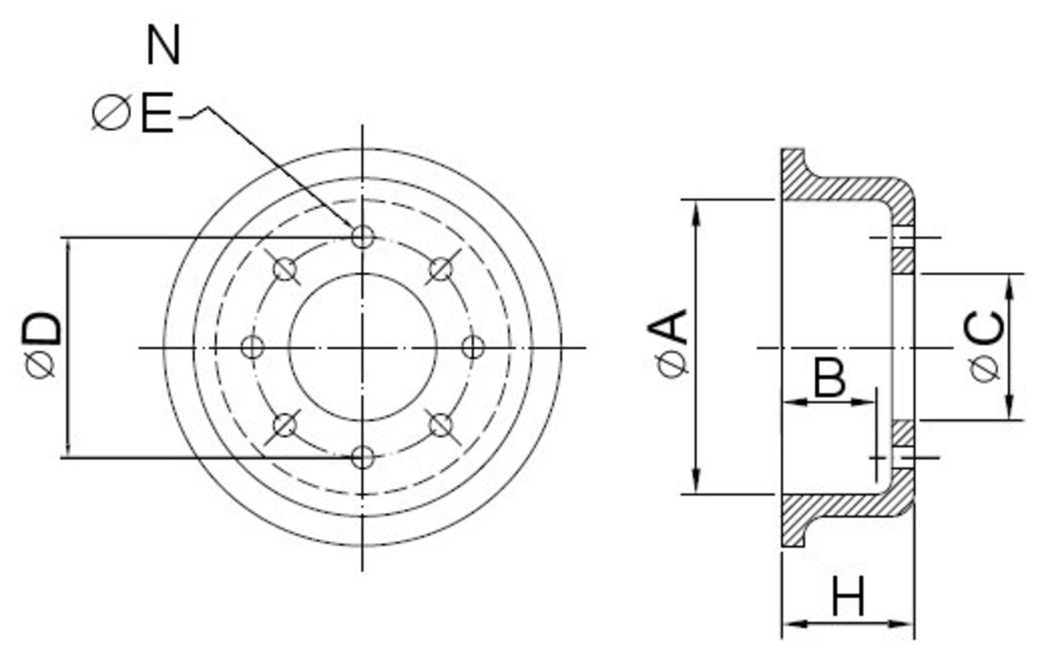 BROMSTRUMMA ECO-M/P 3620/8